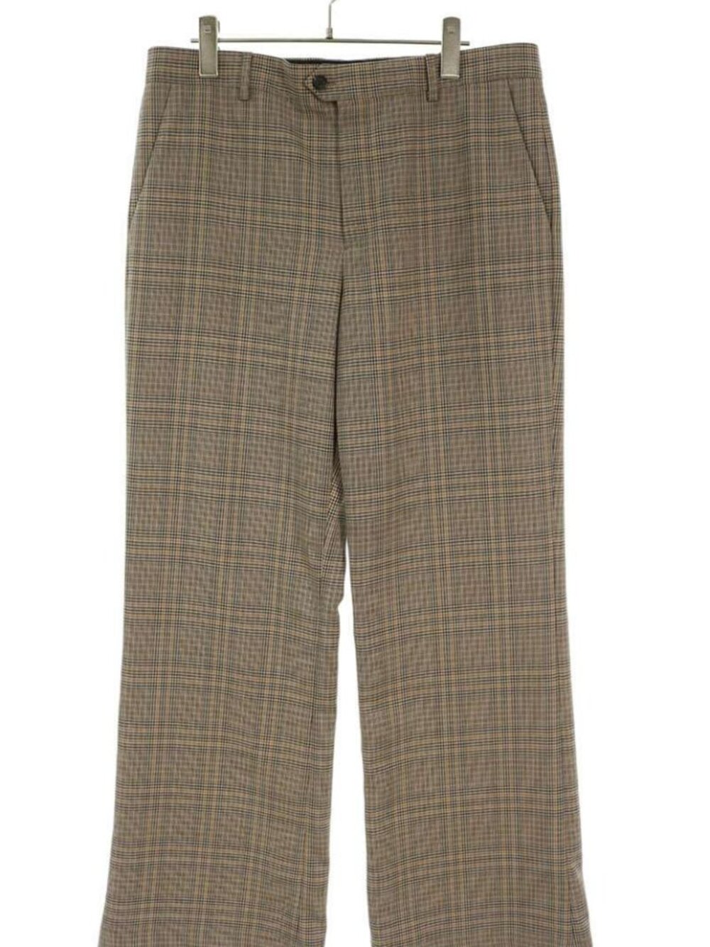 Celine Check Trousers Long Pants 50